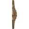 Ekena Millwork Shakuras Ceiling Medallion (Fits Canopies up to 1 3/8"), Hand-Painted Rubbed Bronze, 9"OD x 1 3/8"P CM09SHRZS - alternate 4